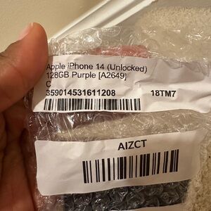 Apple iPhone 14 - 128GB in Purple bh 99%